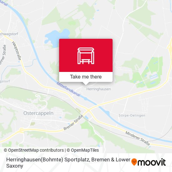 Herringhausen(Bohmte) Sportplatz map