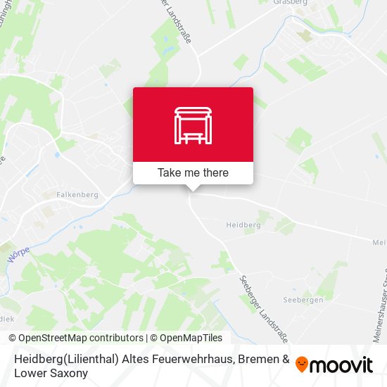 Heidberg(Lilienthal) Altes Feuerwehrhaus map