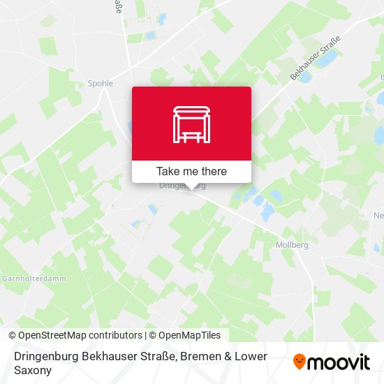 Dringenburg Bekhauser Straße map