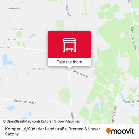 Komper L6/Südarler Landstraße map