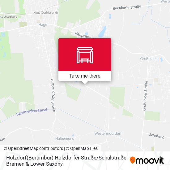Holzdorf(Berumbur) Holzdorfer Straße / Schulstraße map