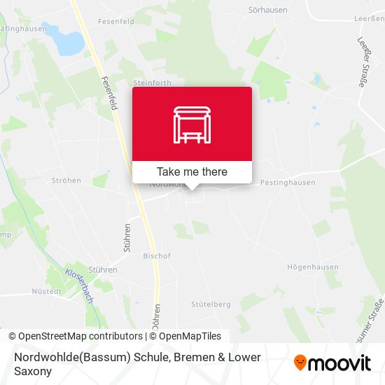 Nordwohlde(Bassum) Schule map