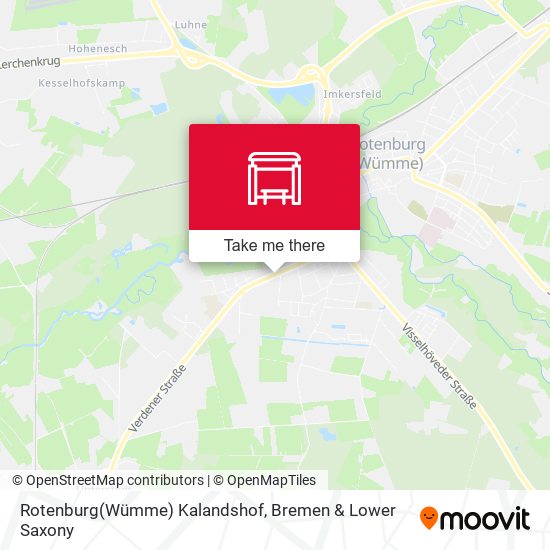 Rotenburg(Wümme) Kalandshof map