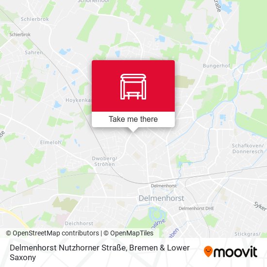 Delmenhorst Nutzhorner Straße map