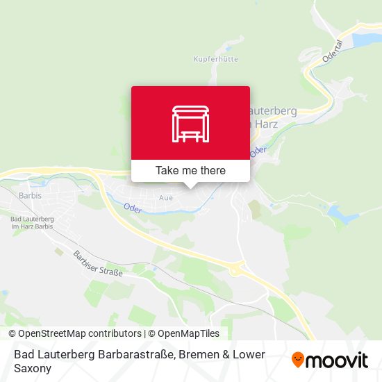 Bad Lauterberg Barbarastraße map