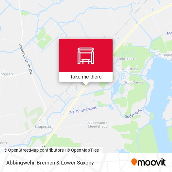 Abbingwehr map