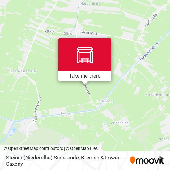 Steinau(Niederelbe) Süderende map