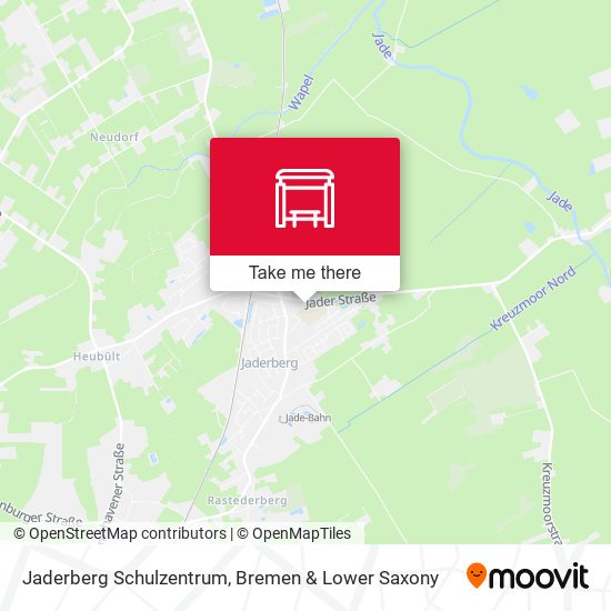 Jaderberg Schulzentrum map