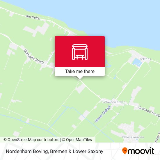 Nordenham Boving map