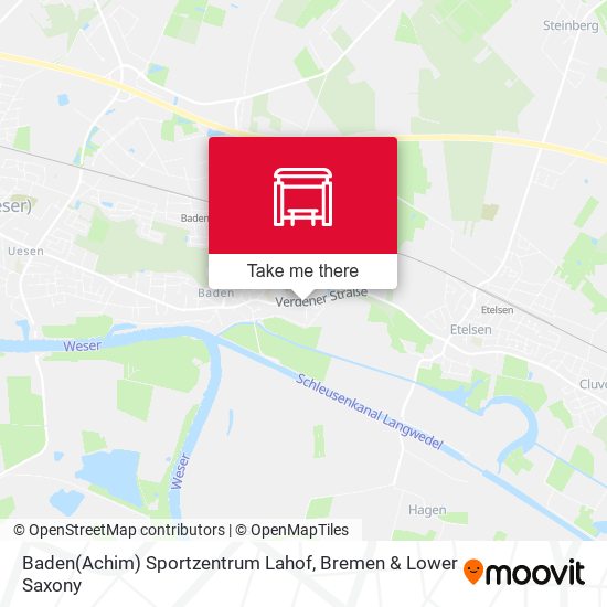 Baden(Achim) Sportzentrum Lahof map