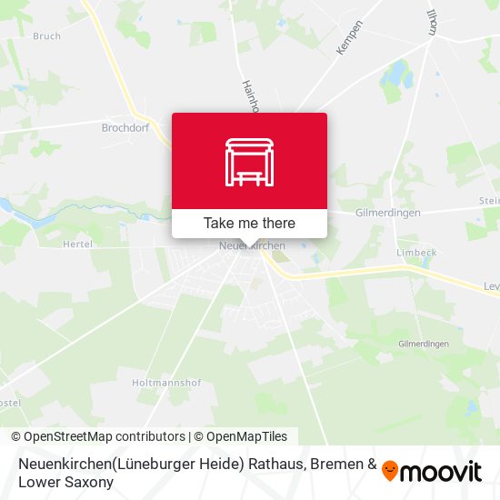 Neuenkirchen(Lüneburger Heide) Rathaus map