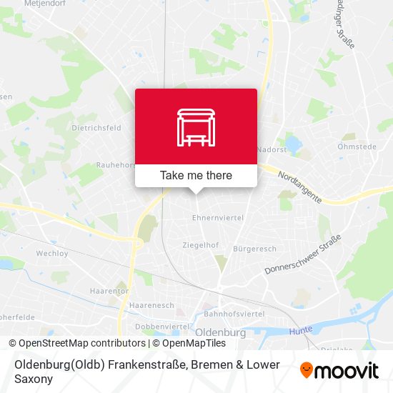 Oldenburg(Oldb) Frankenstraße map