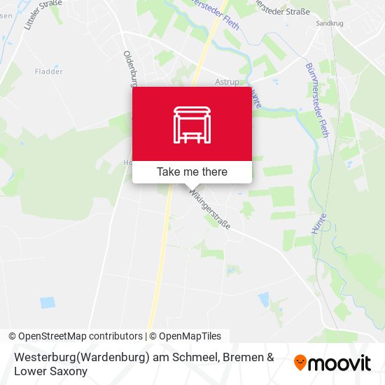 Westerburg(Wardenburg) am Schmeel map