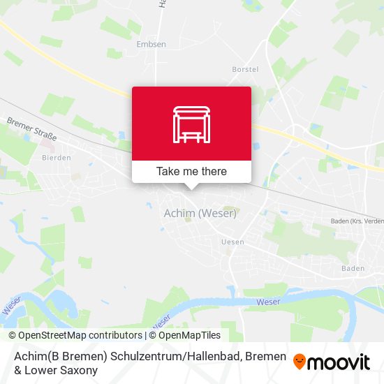 Achim(B Bremen) Schulzentrum / Hallenbad map