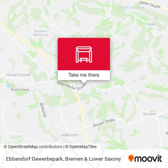 Ebbendorf Gewerbepark map