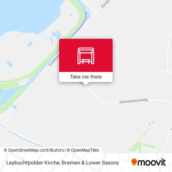 Leybuchtpolder Kirche map