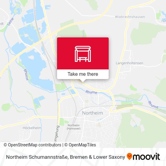 Northeim Schumannstraße map