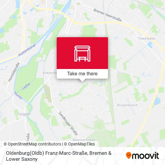 Oldenburg(Oldb) Franz-Marc-Straße map