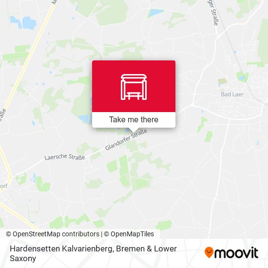 Hardensetten Kalvarienberg map