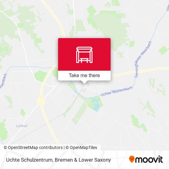 Uchte Schulzentrum map