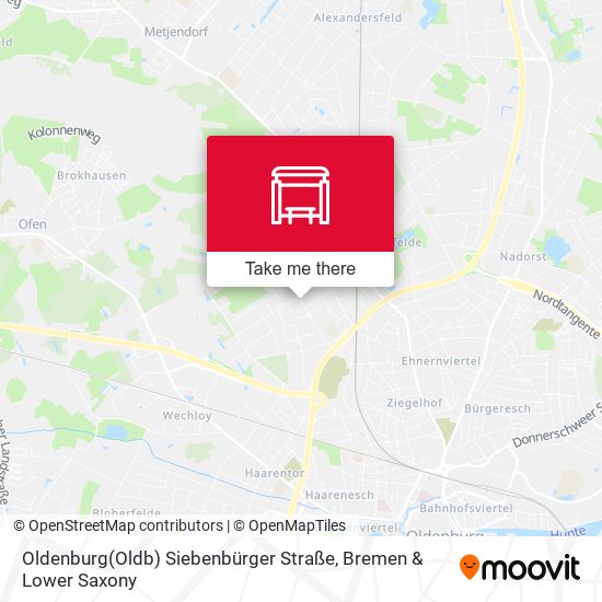 Oldenburg(Oldb) Siebenbürger Straße map