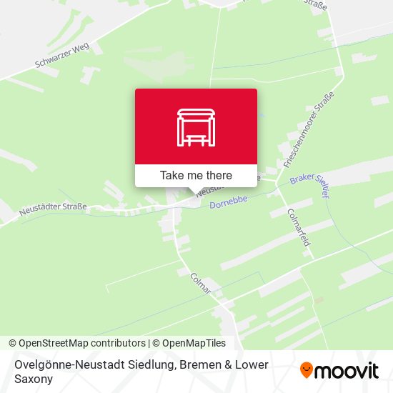 Ovelgönne-Neustadt Siedlung map