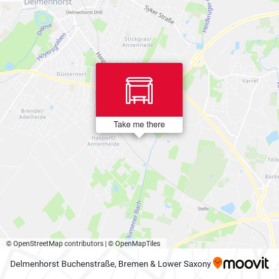 Delmenhorst Buchenstraße map