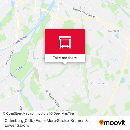Oldenburg(Oldb) Franz-Marc-Straße map