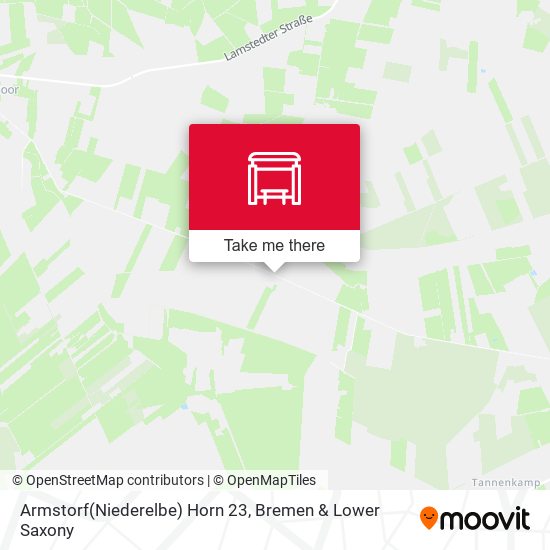Armstorf(Niederelbe) Horn 23 map