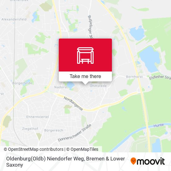 Oldenburg(Oldb) Niendorfer Weg map