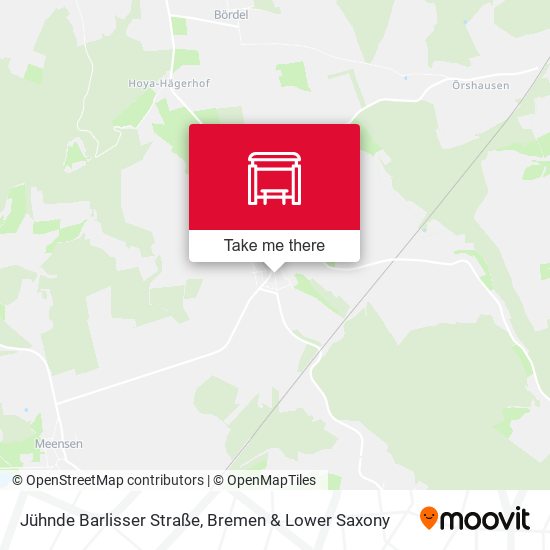 Jühnde Barlisser Straße map