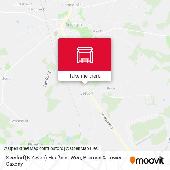 Seedorf(B Zeven) Haaßeler Weg map
