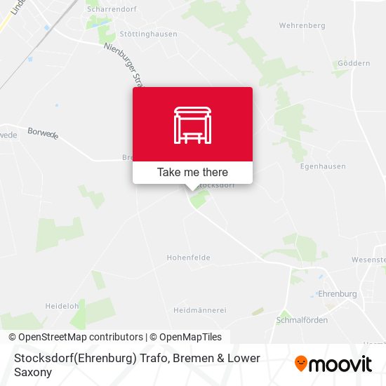 Stocksdorf(Ehrenburg) Trafo map