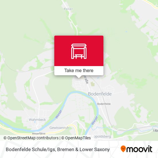 Bodenfelde Schule/Igs map
