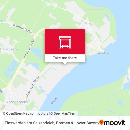 Einswarden am Salzendeich map