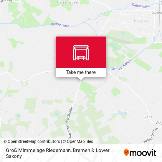 Groß Mimmelage Riedemann map