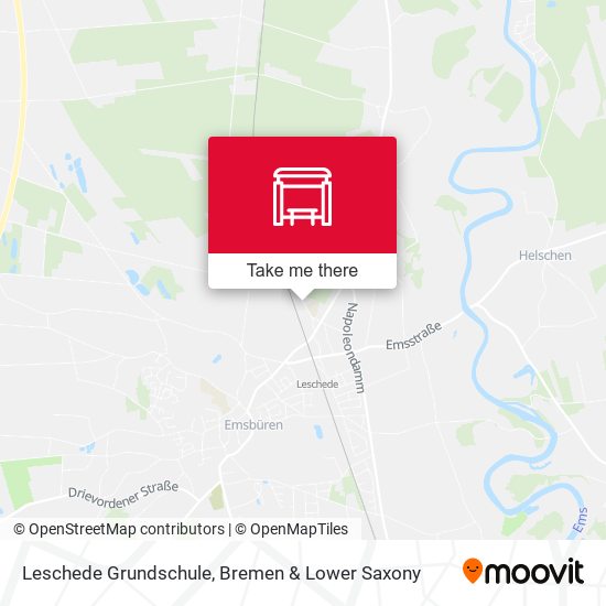Leschede Grundschule map