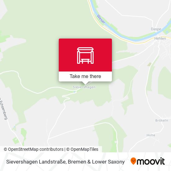 Sievershagen Landstraße map