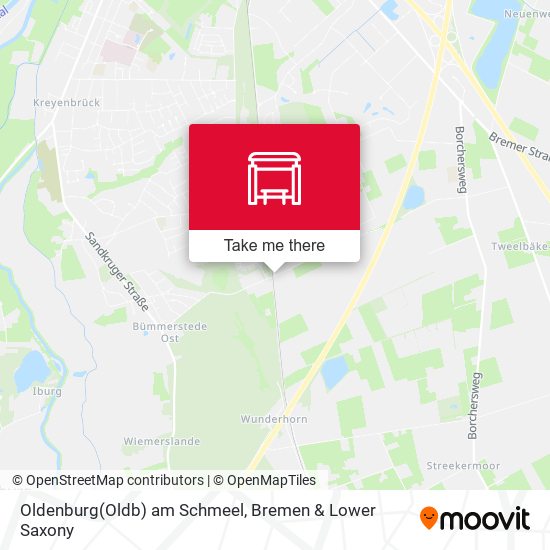 Oldenburg(Oldb) am Schmeel map