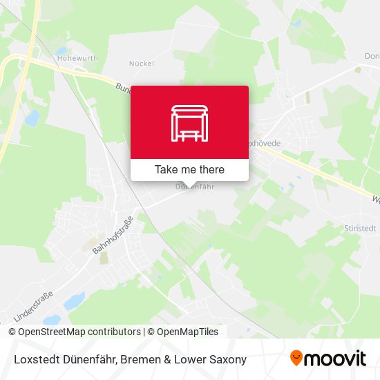 Loxstedt Dünenfähr map