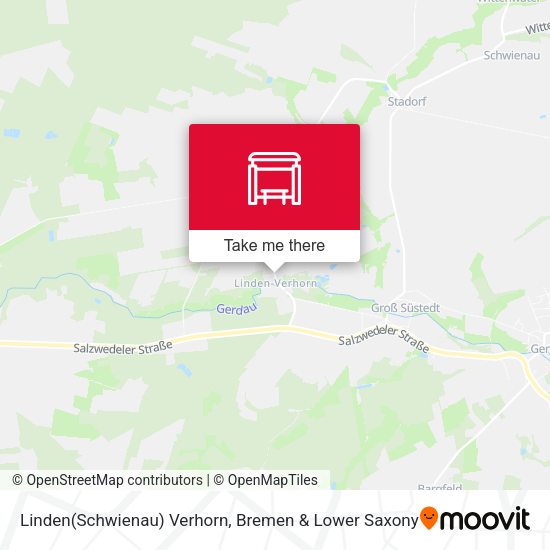 Linden(Schwienau) Verhorn map