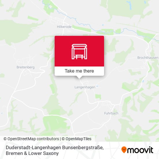 Duderstadt-Langenhagen Bunsenbergstraße map