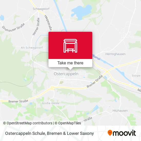 Ostercappeln Schule map