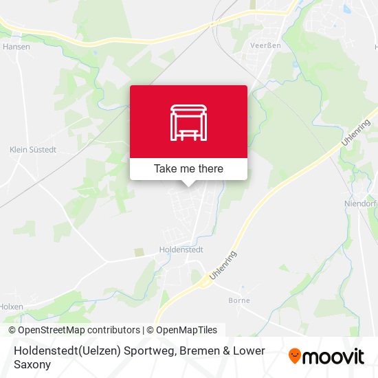 Holdenstedt(Uelzen) Sportweg map