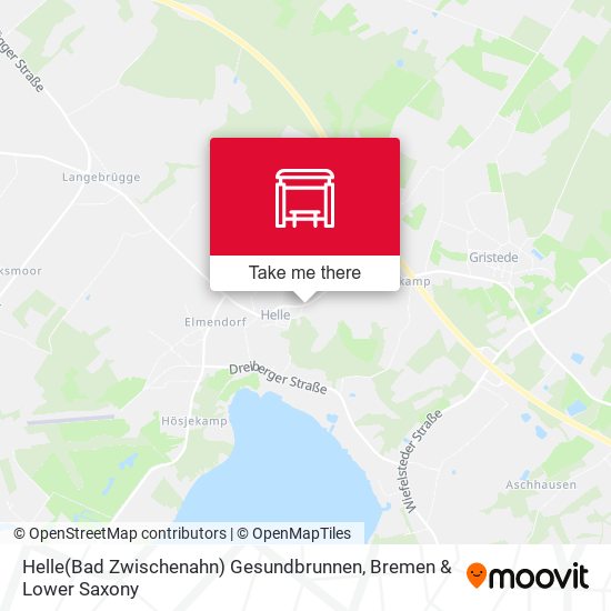 Helle(Bad Zwischenahn) Gesundbrunnen map