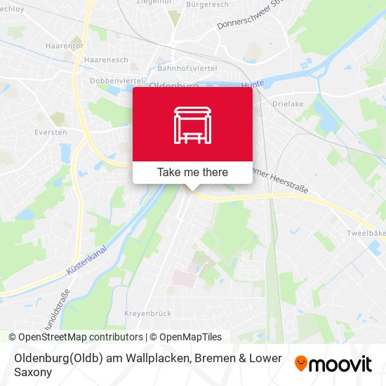 Oldenburg(Oldb) am Wallplacken map
