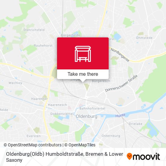 Oldenburg(Oldb) Humboldtstraße map
