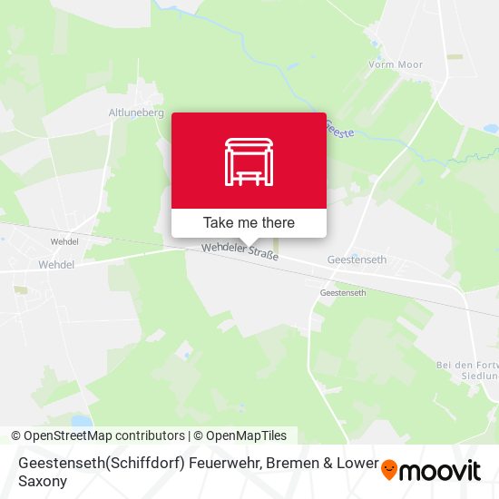 Geestenseth(Schiffdorf) Feuerwehr map