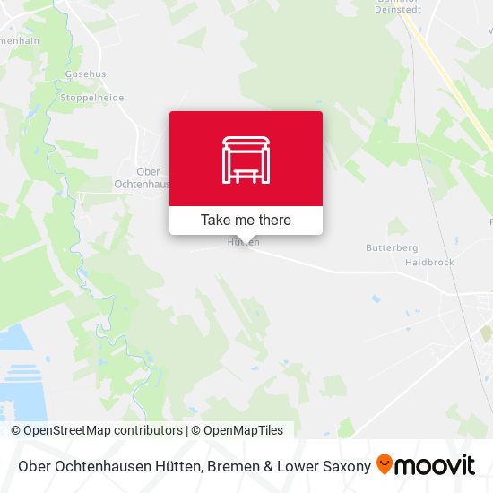 Ober Ochtenhausen Hütten map