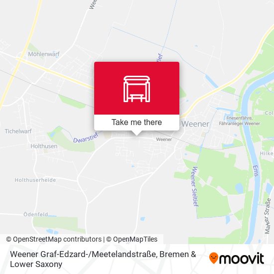 Weener Graf-Edzard- / Meetelandstraße map